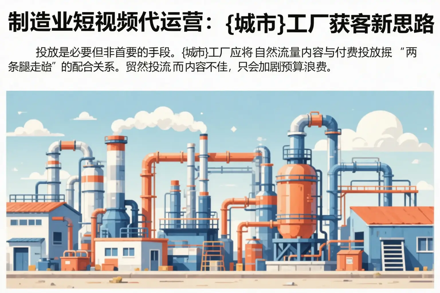 制造业短视频代运营：南丹工厂获客新思路